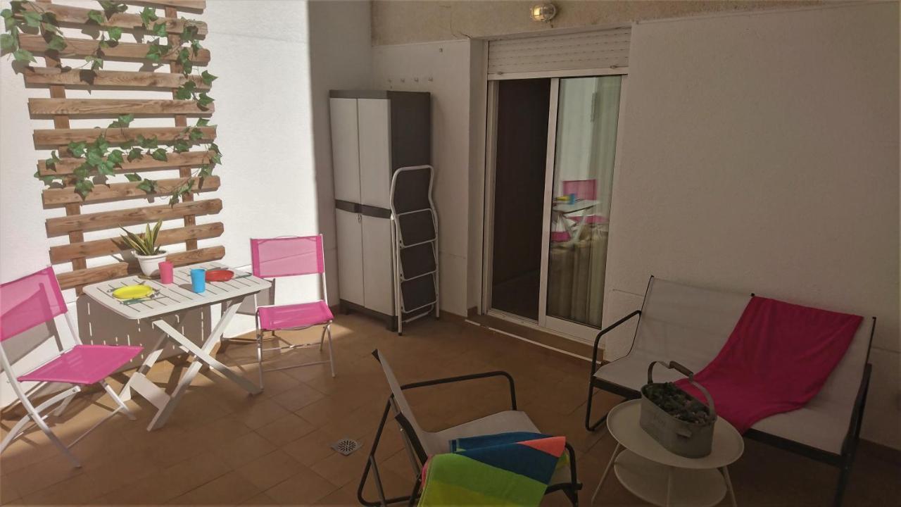 アリカンテCerca Playa-Aa-Patio Privadoアパートメント エクステリア 写真