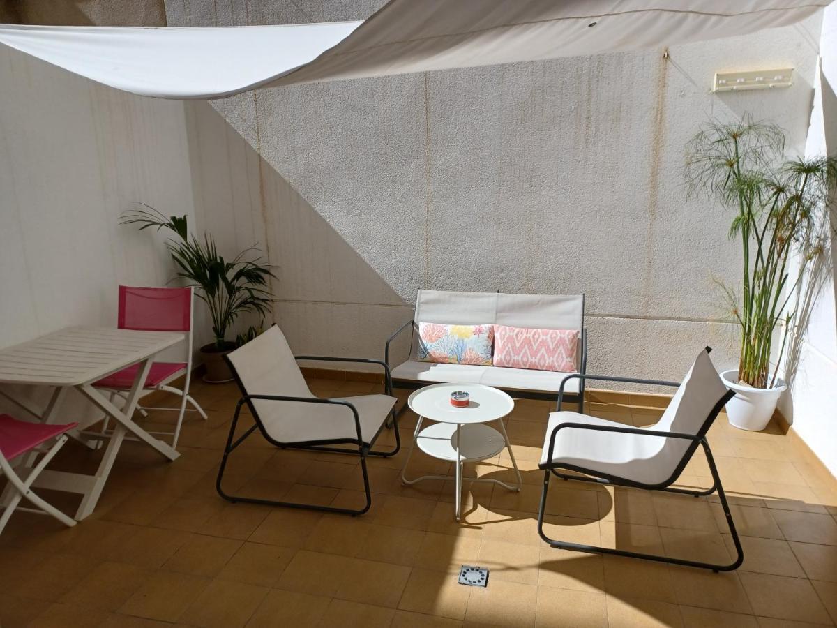 アリカンテCerca Playa-Aa-Patio Privadoアパートメント エクステリア 写真